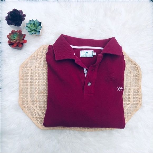 Southern Tide Long Sleeve Polo Men’s L - Picture 1 of 11